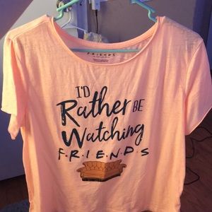 Friends night time crop top